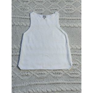 CUPIO White Sweater Tank - M